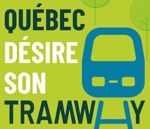 Québec désire son tramway - logo